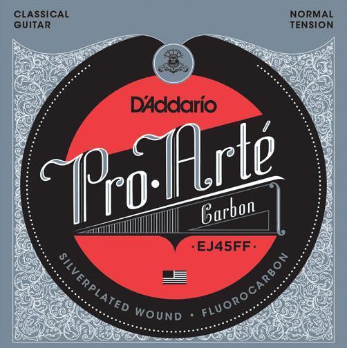 Nylon guitar strings D'addario EJ45FF - Set of strings