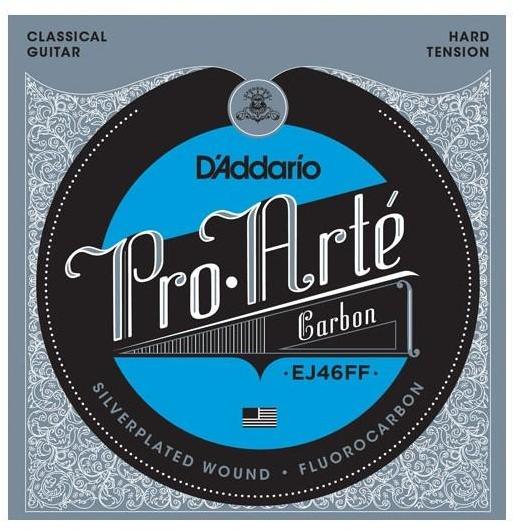 Nylon guitar strings D'addario EJ46FF Pro Arte Classical Carbon - Set of strings
