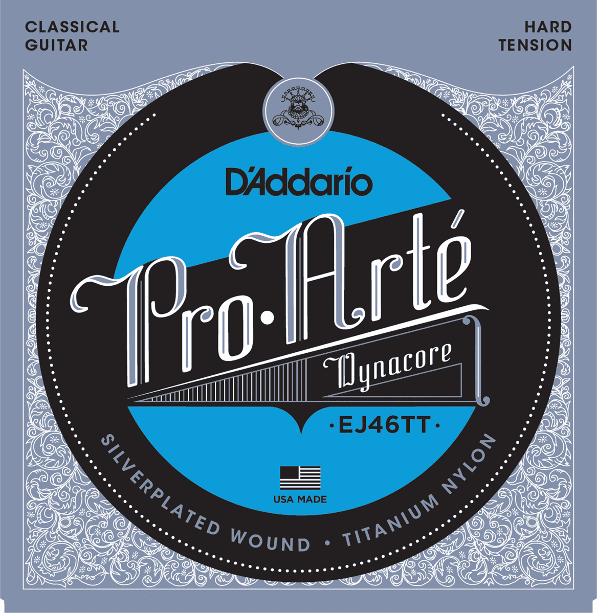 D'addario Jeu De 6 Cordes Ej46tt Pro Arte Classical Dynacore - Hard Tension - Nylon guitar strings - Main picture