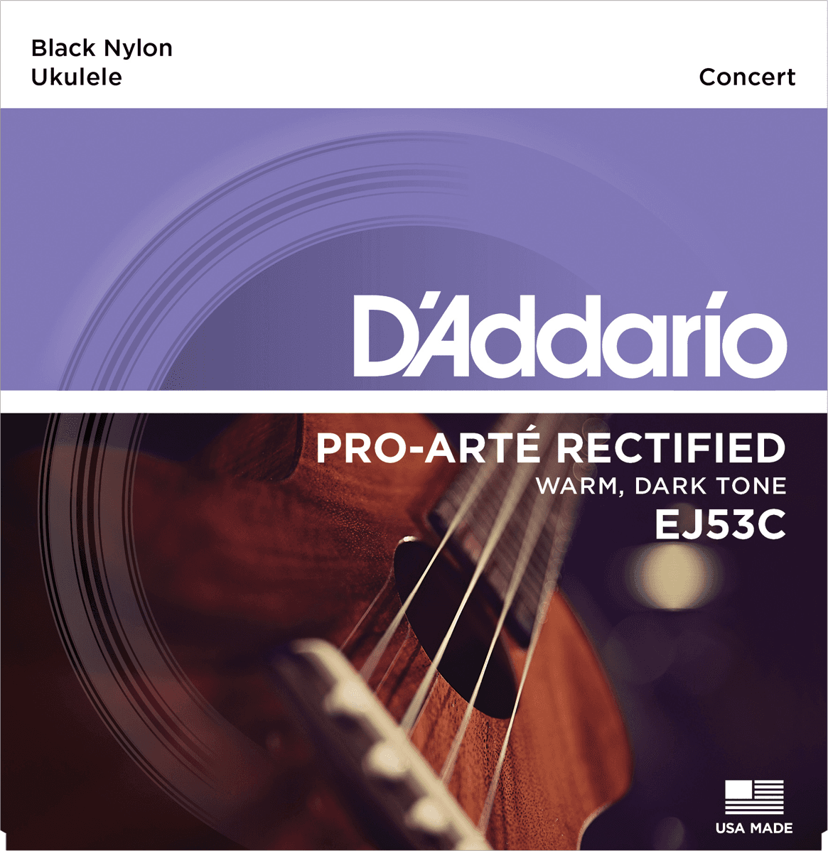 D'addario Ej53c Pro-artÉ Rectified Ukulele Concert - Ukulele strings - Main picture