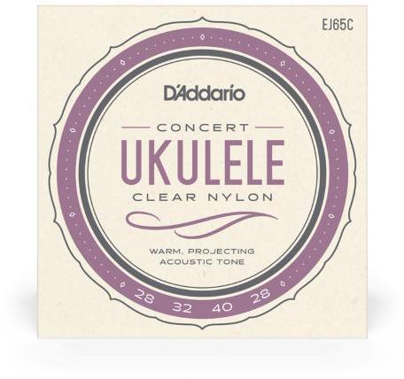 Ukulele strings D'addario EJ65C Pro Arte UKULELE Custom Extruded Concert