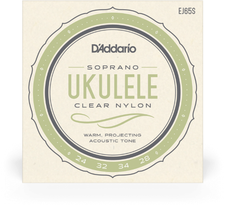 D'addario Ej65s Pro Arte Ukulele Custom Extruded Soprano - Ukulele strings - Main picture