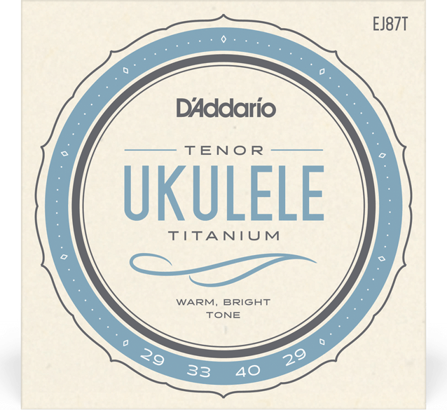 D'addario Ej87t UkulÉlÉ Tenor (4)  Pro-artÉ Titanium 029-029 - Ukulele strings - Main picture