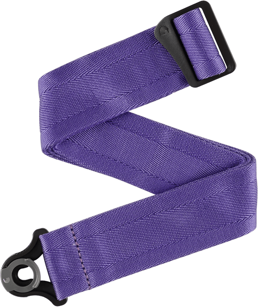 D'addario Sangle Auto Lock Pour Guitare, Deep Violet - Guitar strap - Main picture