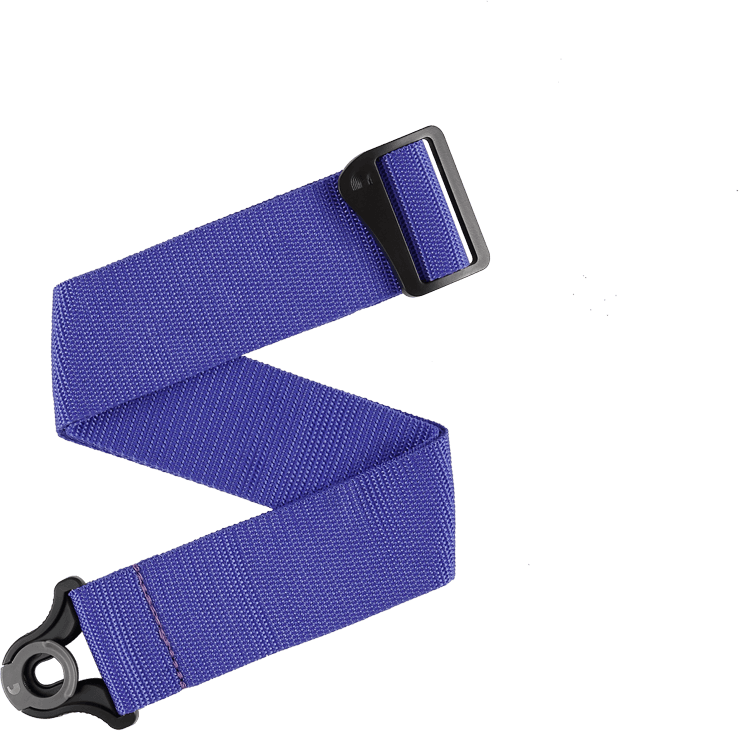 D'addario Sangle Auto Lock Pour Guitare, Mauve - Guitar strap - Main picture