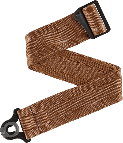 D'addario Sangle Auto Lock Pour Guitare, Umber Brown - Guitar strap - Main picture