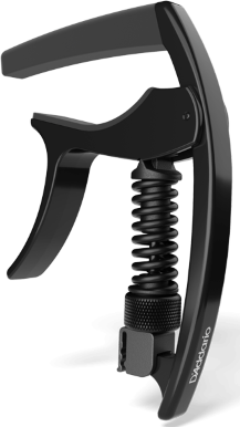 D'addario Tri Action Capo - Black - Capo - Main picture