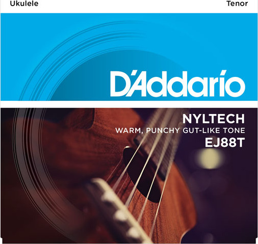 D'addario Ukulele Tenor Nyltech 025.027 Ej88t - Ukulele strings - Main picture