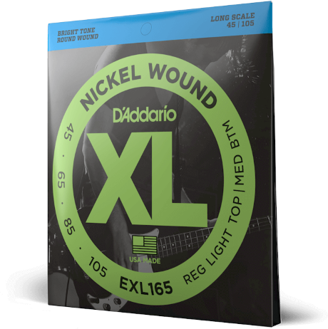 D'addario Xl 45-105 Long Scale - Pack De 2 - Electric bass strings - Main picture