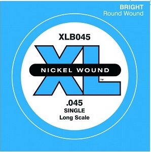 D'addario Corde Au DÉtail Xlb045 Bass (1) Xl Nickel Wound 045 Long Scale - Electric bass strings - Main picture