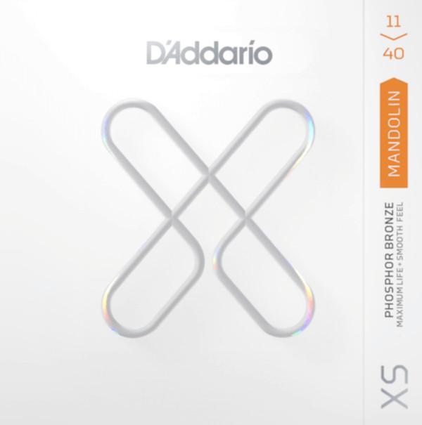 Mandoline strings D'addario XSM1140 Phosphore Bronze Medium 11-40