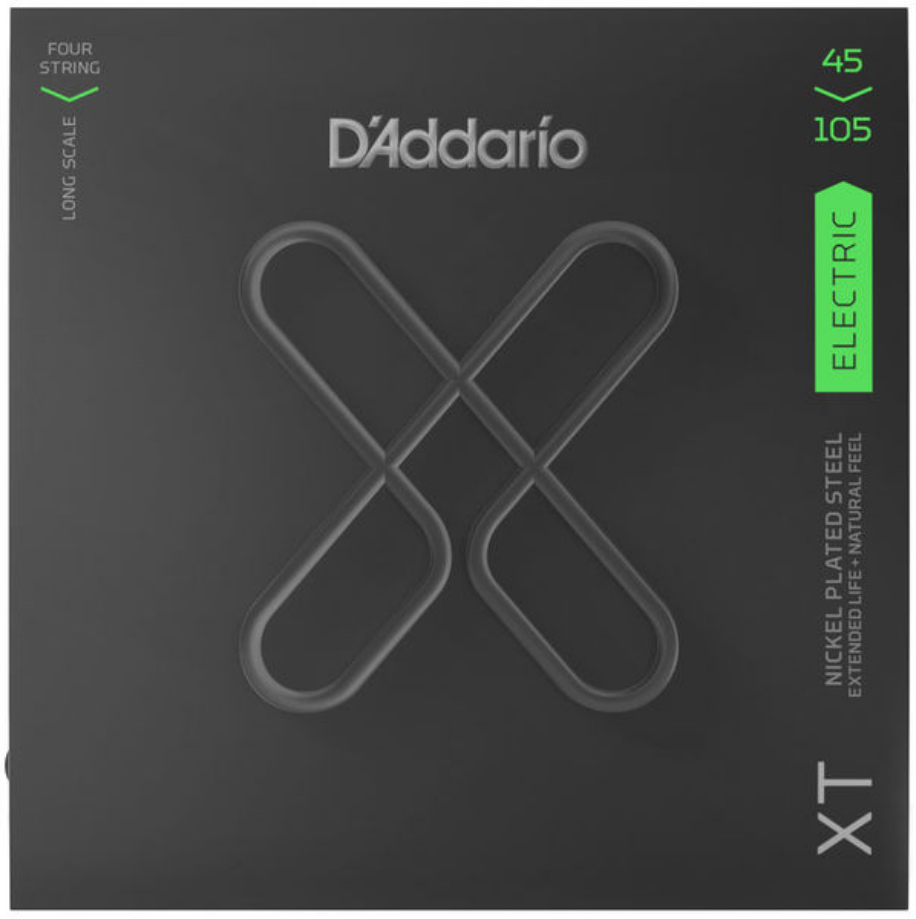 D'addario Xtb45105 Nps Electric Bass Long Scale 4c 45-105 - Electric bass strings - Main picture