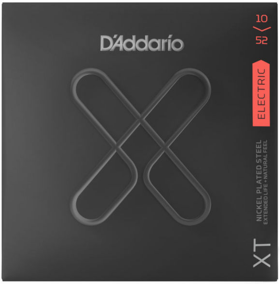 D'addario Xte1052 Electric Guitar Nickel Plated Steel 6c 10-52 - Electric guitar strings - Main picture