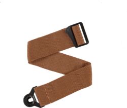 Guitar strap D'addario Sangle Auto Lock pour guitare, marron