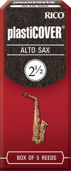 Saxphone reed D'addario BOITE DE 5 ANCHES D'ADDARIO PLASTICOVER SAXOPHONE ALTO 2.5
