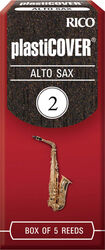 Saxphone reed D'addario BOITE DE 5 ANCHES D'ADDARIO PLASTICOVER SAXOPHONE ALTO 2