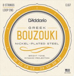 Bouzouki strings D'addario CDD EJ97 - Bouzouki Grec - Set of strings
