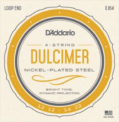 Acoustic guitar strings D'addario EJ64 Dulcimer string set - Set of strings
