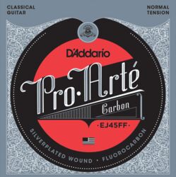 Nylon guitar strings D'addario EJ45FF - Set of strings