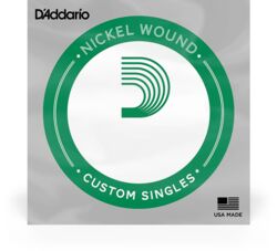 Electric guitar strings D'addario Electric (1) NW030  Single XL Nickel Wound 030 - String by unit