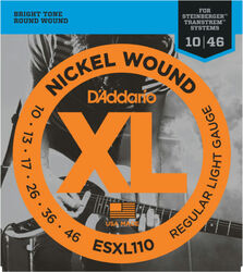 Electric guitar strings D'addario ESXL110 Regular 10-46 - Set of strings