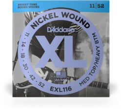 EXL116 Nickel Wound Med Top/Heavy Btm 011-052