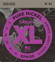 Electric guitar strings D'addario EPN120 - Set of strings