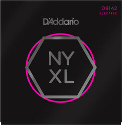 Electric guitar strings D'addario NYXL0942 Nickel Wound - Super Light 09-42 - Set of strings