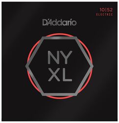 Electric guitar strings D'addario NYXL1052 Nickel Electric Guitar 10-52 - Set of strings