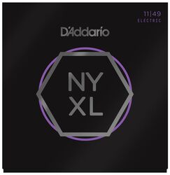 Electric guitar strings D'addario NYXL1149 Nickel Electric Guitar 11-49 - Set of strings