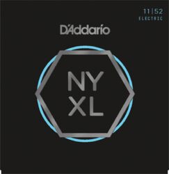 Electric guitar strings D'addario NYXL1152 Nickel Electric Guitar, 11-52 - Set of strings