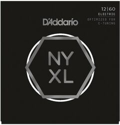 Electric guitar strings D'addario NYXL1254 Nickel Wound Electric Guitar, Extra Heavy, 12-54 - Set of strings