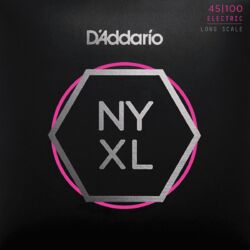 Electric bass strings D'addario NYXL45100 Bass Long Scale 45-100 - Set of 4 strings