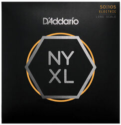 Electric bass strings D'addario NYXL50105 Bass Long Scale 50-105 - Set of 4 strings