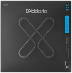 Acoustic guitar strings D'addario XTABR1047-12 Acoustic Guitar 12-String Set 80/20 Bronze 10-47 - Set of strings