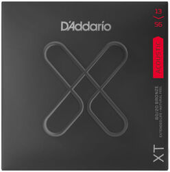 Acoustic guitar strings D'addario XTABR1356 Acoustic Guitar 6-String Set 80/20 Bronze 13-56 - Set of strings