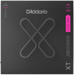 Electric bass strings D'addario XTB45130 Electric Bass 5-String Set NPS Long Scale 45-130 - 5-string set