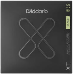 Banjo strings D'addario XTJ0920 5-String Banjo Nickel Plated Steel 09-20 - Set of strings