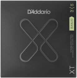 Banjo strings D'addario XTJ1020 5-String Banjo Stainless Steel 10-20 - Set of strings