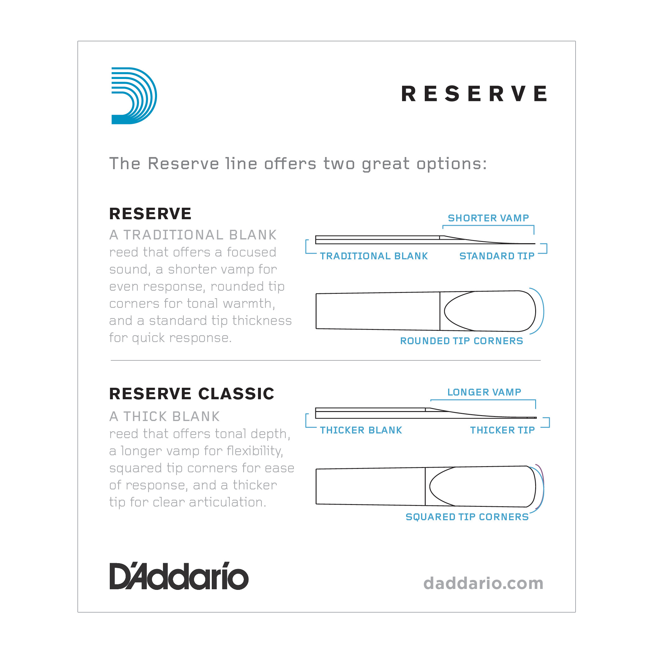 D'addario Dcr1025 - Clarinet reed - Variation 1