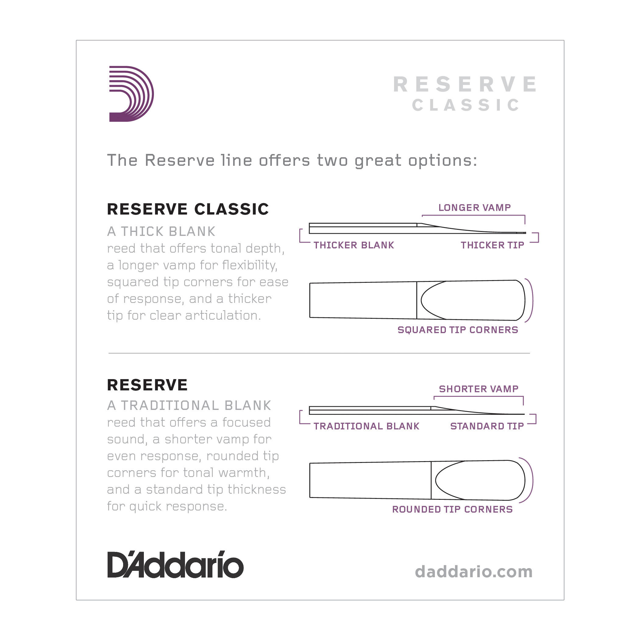 D'addario Dct1025 - Clarinet reed - Variation 1