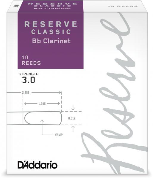 Clarinet reed D'addario DCT1030