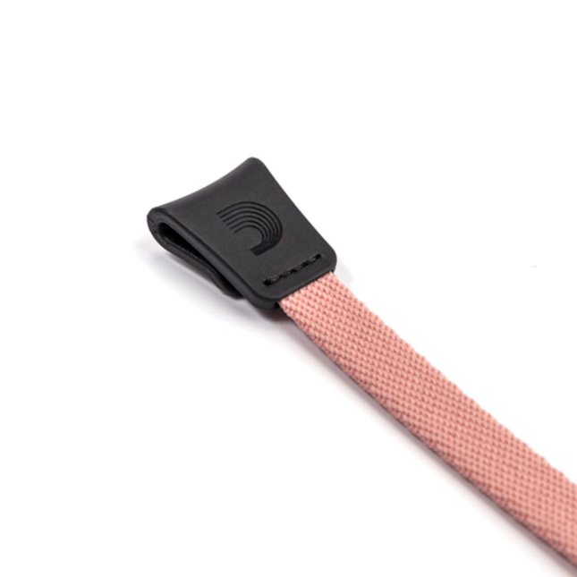 D'addario Eco-comfort Ukulele Strap Coral - More stringed instruments accessories - Variation 2