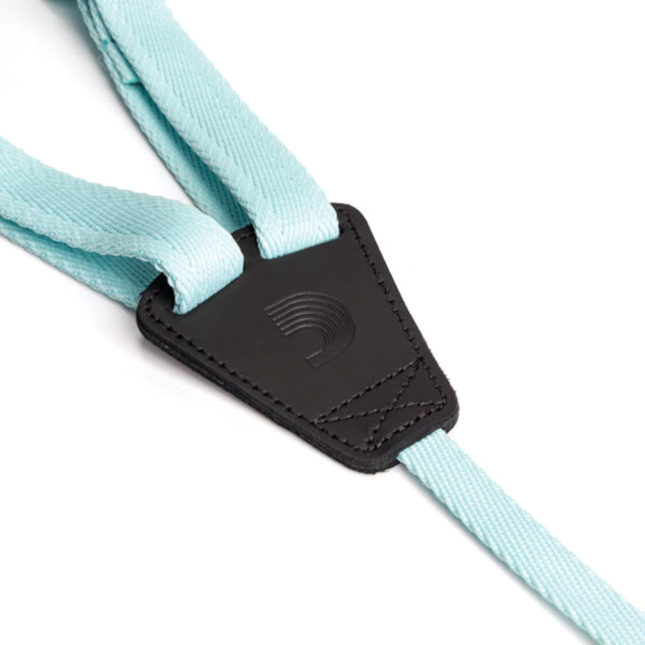 D'addario Eco-comfort Ukulele Strap Seafoam - More stringed instruments accessories - Variation 4