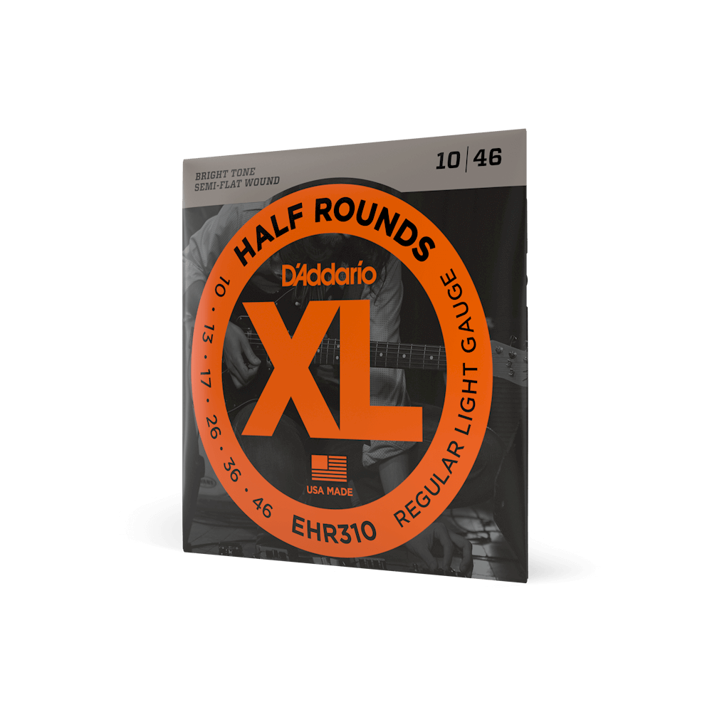 D'addario Ehr310 Electric Half Rounds Regular Light 10-46 - Electric guitar strings - Variation 1