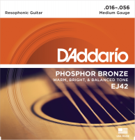 EJ42 Resophonic Guitar Strings 16-56 - set of strings