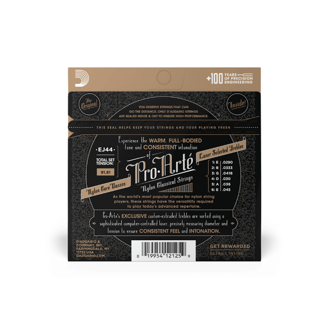 D'addario Ej44 Pro-artÉ Nylon, Extra Hard Tension - Nylon guitar strings - Variation 1