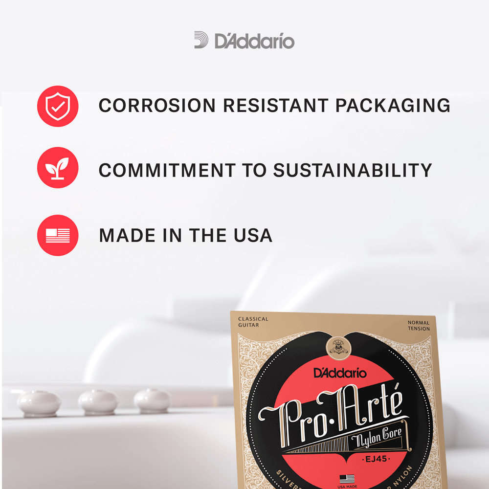 D'addario Ej45-7 7 String Nylon Classic - Nylon guitar strings - Variation 5