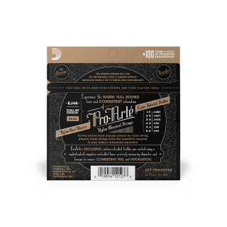 D'addario Jeu De 6 Cordes Ej46 Pro Arte Classical Nylon Core - Hard Tension - Nylon guitar strings - Variation 1