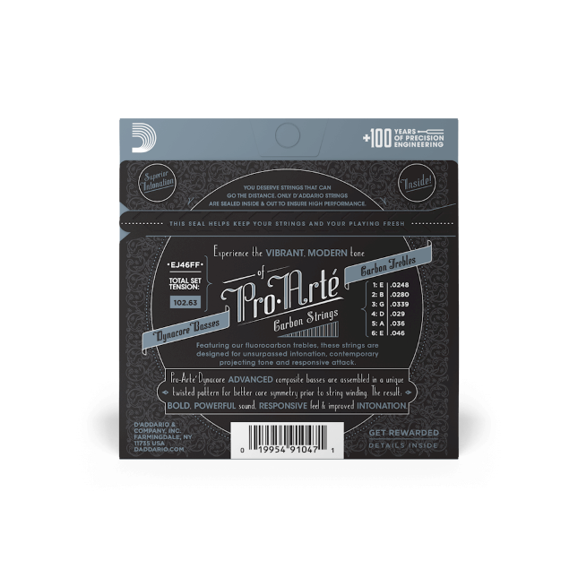 D'addario Ej46ff Pro Arte Classical Carbon - Hard Tension - Nylon guitar strings - Variation 1